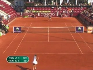 Pennetta batte Rogowska - Bastad, 1° turno