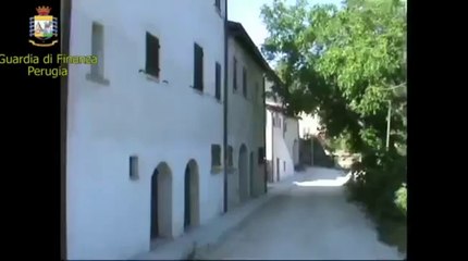 Perugia - Sequestrato l'intero borgo di Giove di Valtopina