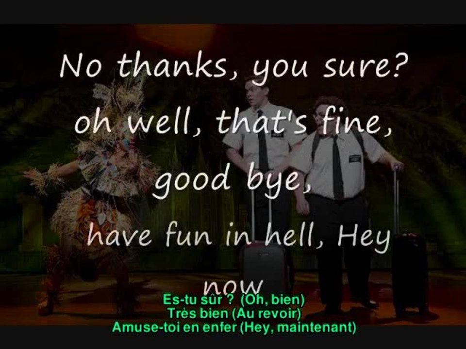 Bonjour! - Le livre de Mormon (South Park)