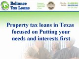 Secure Texas Property Tax Loans