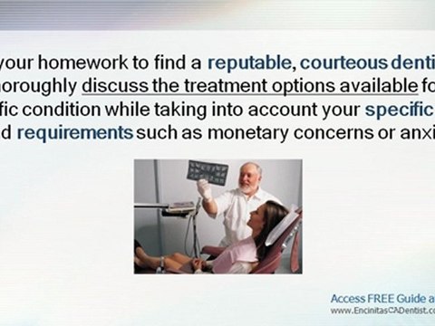 Dentist Encinitas: Dental Misconception #2