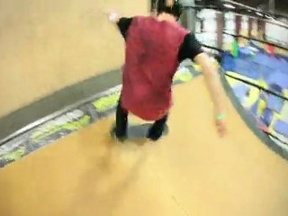 Seb Toots Skateboarding at WoodWard