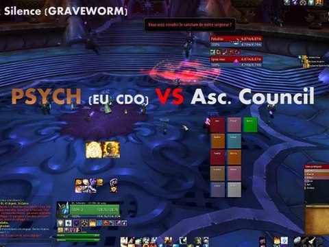 [Raid 10] Conseil d'Ascendants 4.1 VS PSYCH (EU, CDO)