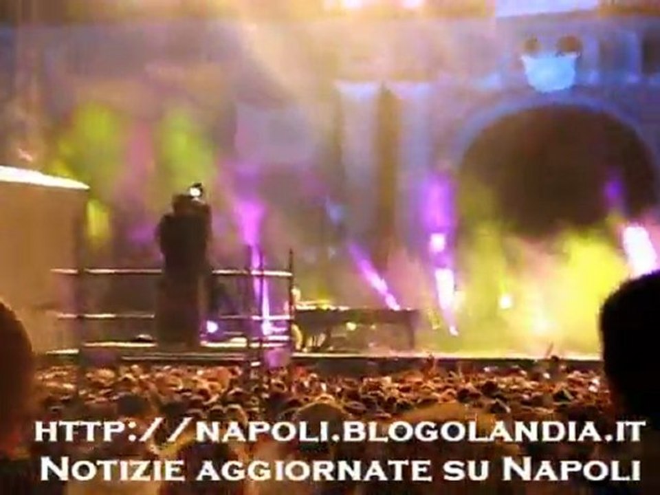 Elton John Napoli Piazza Plebiscito