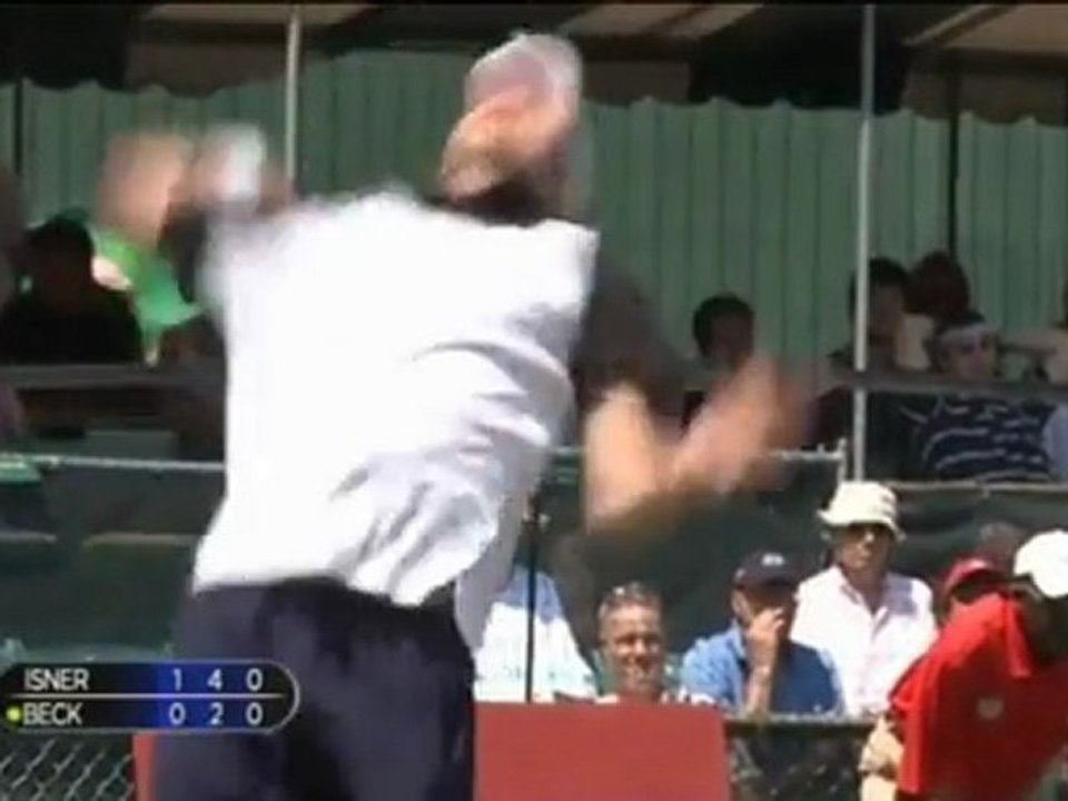 Newport - Isner überzeugt