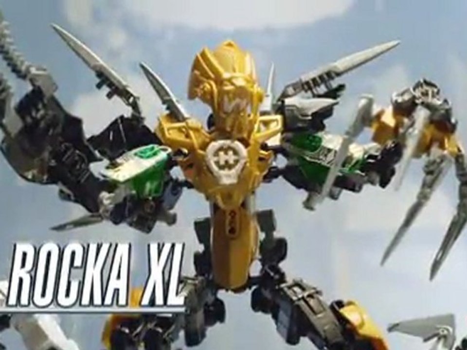 Hero Factory AD - Scorpio goes up against Rocka XL