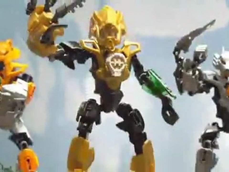 Hero Factory AD - Witch Doctor battles Rocka