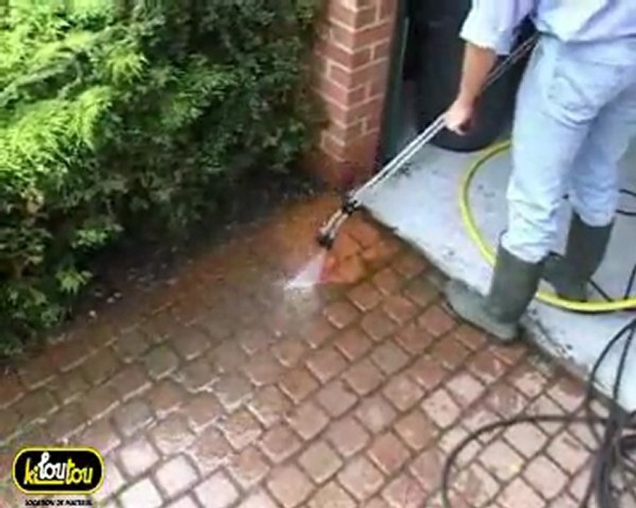 Comment nettoyer des petites surfaces avec avec un nettoyeur haute pression ?