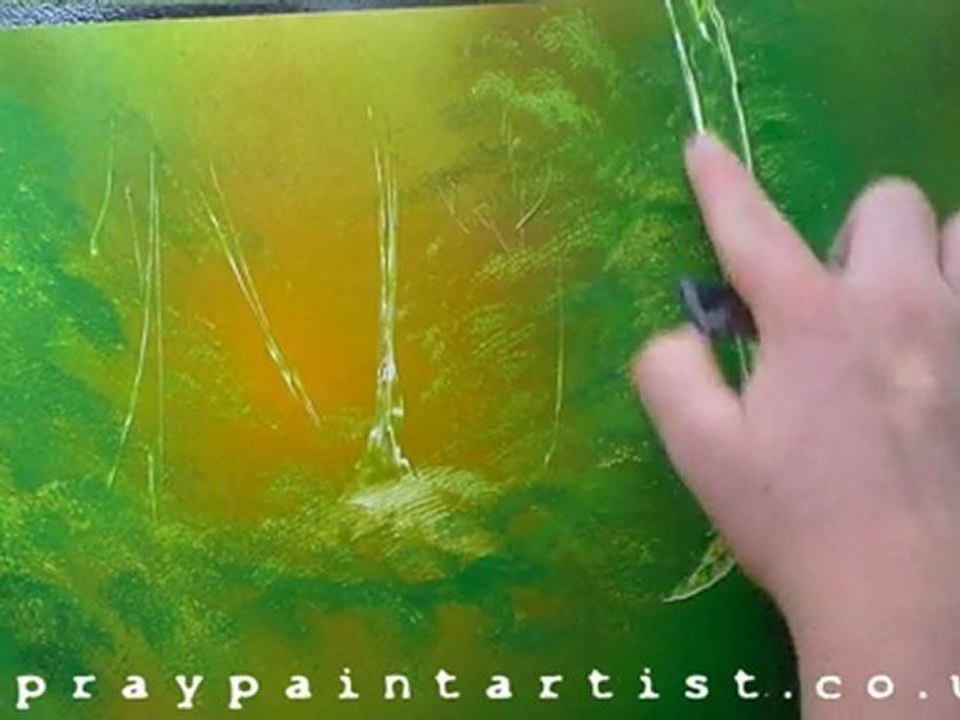 Nature Spray Painting Spacepainting HD