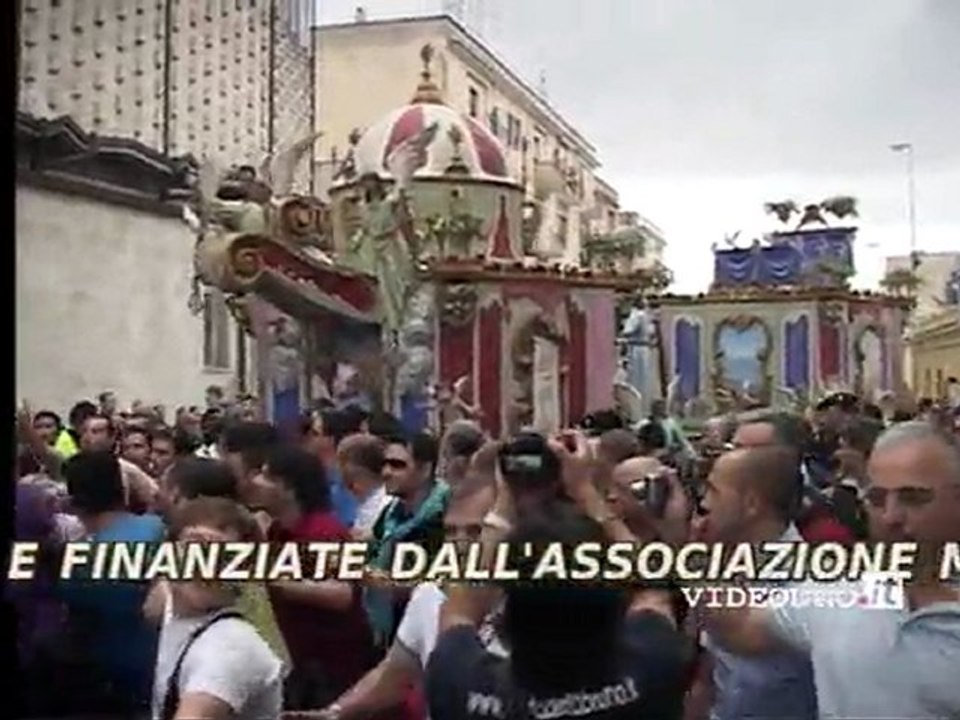 Maria SS della Bruna : uscita del carro tionfale