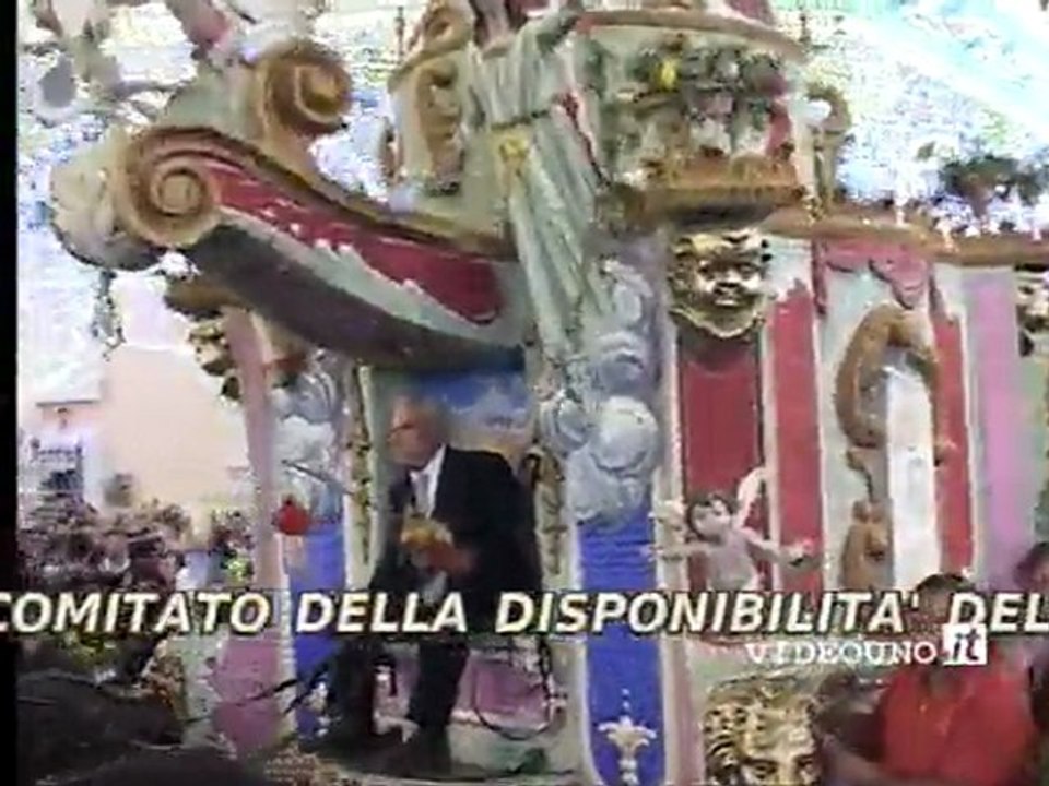 Maria SS della Bruna :passaggio del carro tionfale