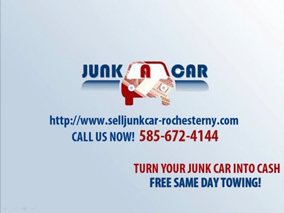Junk Car Buyer Rochester | Junk Car for Cash Rochester - Junk A Car