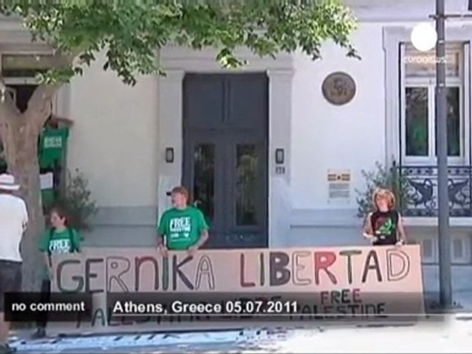 Flotilla activists occupy Spanish embassy - no comment