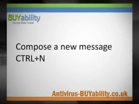 Antivirus-Buyability.co.uk – Email Keyboard Shortcuts