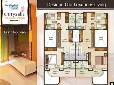 B U Bhandari Landmarks presents Chrrysalis at Wagholi, Pune.