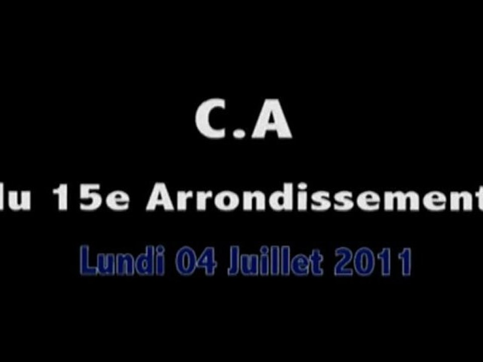 Conseil d'arrondissement du 04/07/11