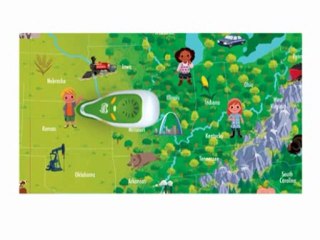 LeapFrog Tag Map Trailer - United States of America Map