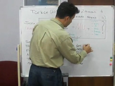 Турецкий Онлайн 20 Настоящее Время 4 Şimdiki Zaman 4