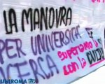 Studenti e docenti contro la manovra