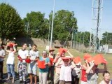 Flashmob CCFD sur les paradis fiscaux à Thenezay le 2 juillet - slogan