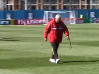 Sudafrica - L'allenamento degli azzurri al Southdown college