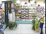 Palermo - La rapina della farmacia nel quartiere Oreto