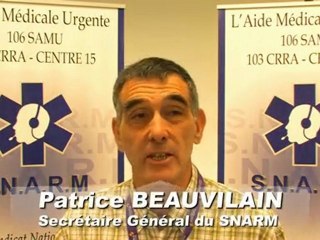 Congrès Urgences 2011 - Les premiers pas du SNARM