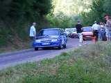 Rallye régional de la Côte Roannaise 2011, AX GTI N1, départ ES1