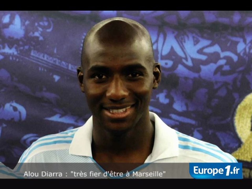 Alou Diarra : "très fier d'être à Marseille"
