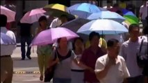 Cina - Pechino colpita da un'ondata di calore, 40 gradi
