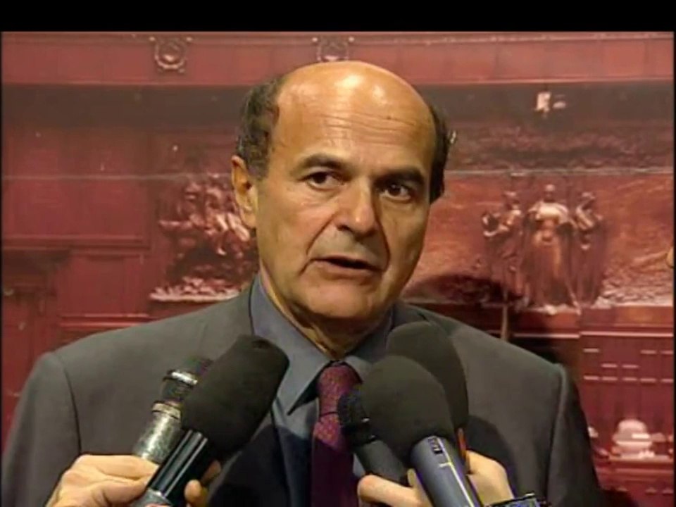 Bersani - Le intercettazioni