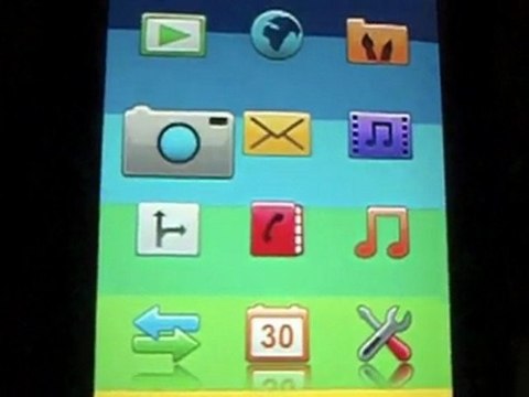 Videoreview Sony Ericsson Aino software menù