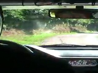 Rallye Coutances 2011 ES3 Lebiez Simon / Lebiez Julie