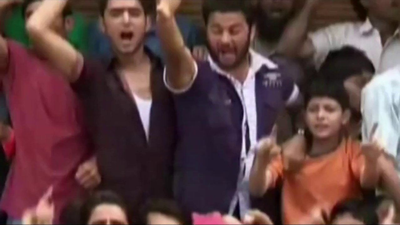 India - A Srinagar manifestazioni contro l'Occidente