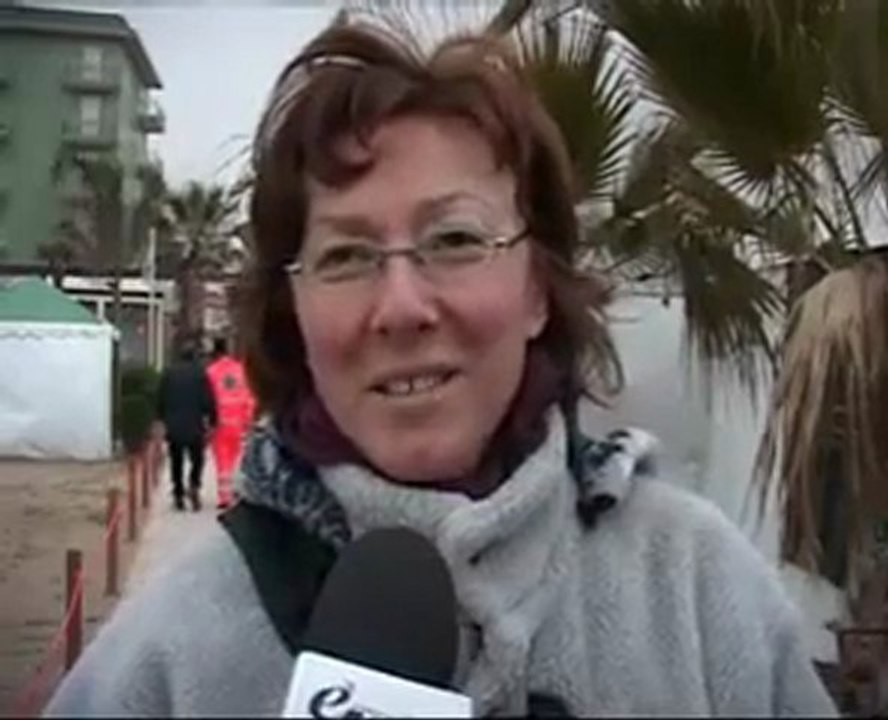 Icaro Rimini Tv. Il presepe di sabbia a Torre Pedrera