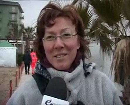Icaro Rimini Tv. Il presepe di sabbia a Torre Pedrera