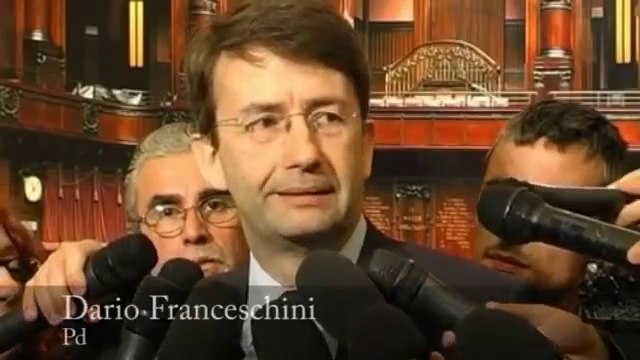 Fiducia a Berlusconi - Il commento di Franceschini