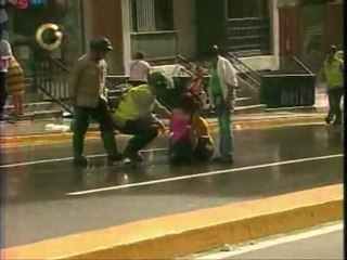 Protestas en Puente Llaguno