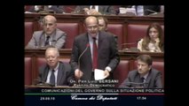Fiducia a Berlusconi - L'intervento integrale di Bersani (Pd)