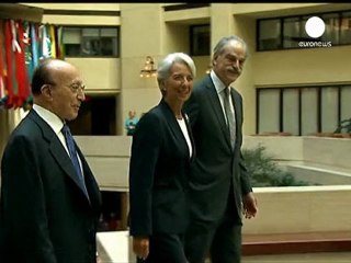Christine Lagarde ilk basın toplantısını yaptı