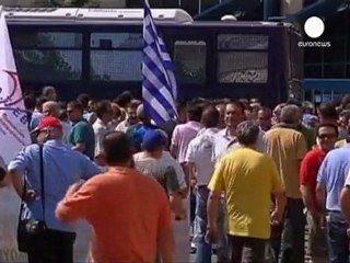 Huelga de taxistas en Grecia