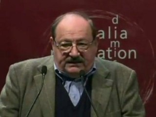 Milano - L'intervento di Umberto Eco al Palasharp