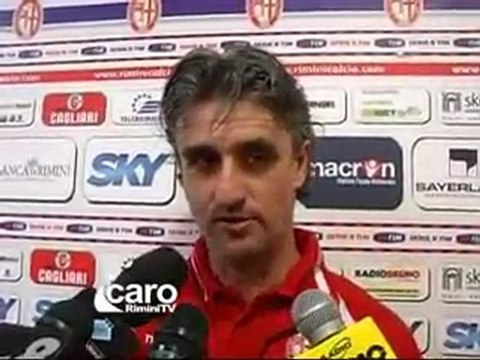 Icaro Rimini TV. Intervista al tecnico Carboni in vista di Albinoleffe-Rimini