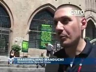 Tải video: Icaro Rimini TV: Special Crabs e Coopsette si allenano in piazza Cavour