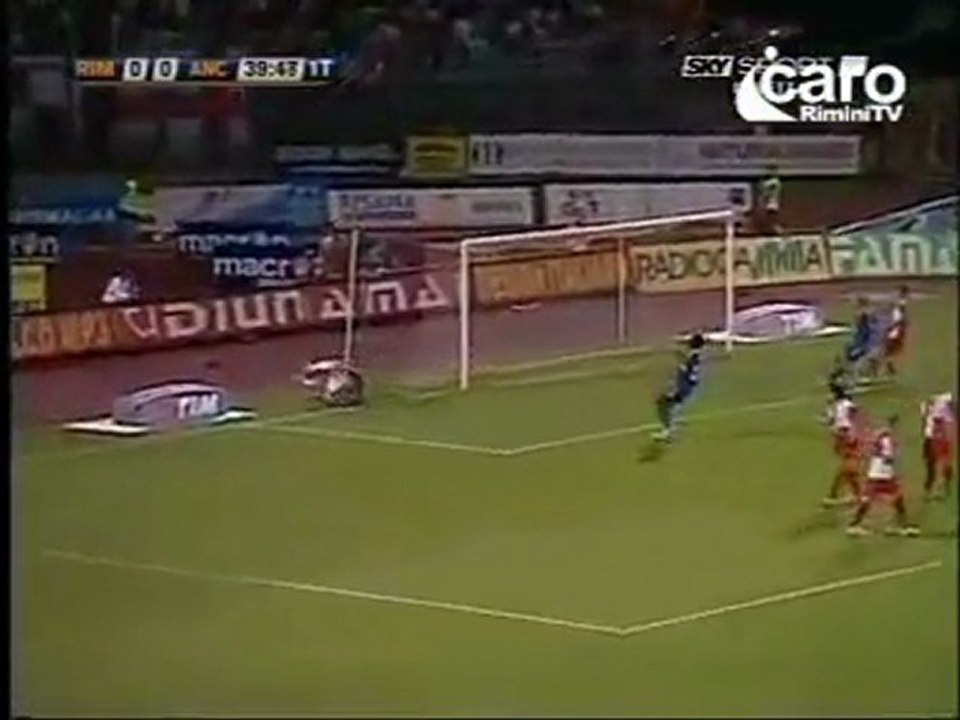 Icaro Rimini TV. Ritorno play out B: Rimini - Ancona 0-1