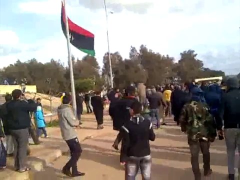 Libia - I ribelli esultano a Bengasi