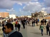 Libia - Manifestanti per le strade di Tripoli