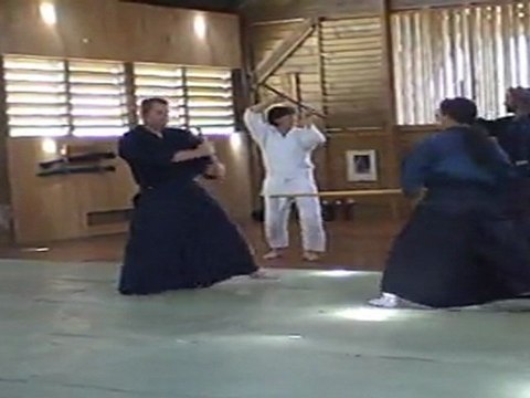 aikido cours jo au dojo de la montagne juin 2011