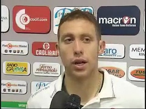 Icaro TV. Rimini-Pescina 3-1, dopogara giocatori biancorossi