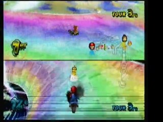 Alex Et GuiGui sur Mario Kart Wii!!!!